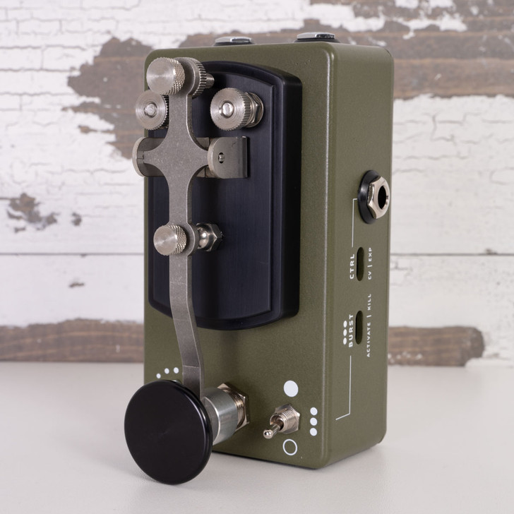 CopperSound Pedals Telegraph V2 AutoStutter and Killswitch - Army Green