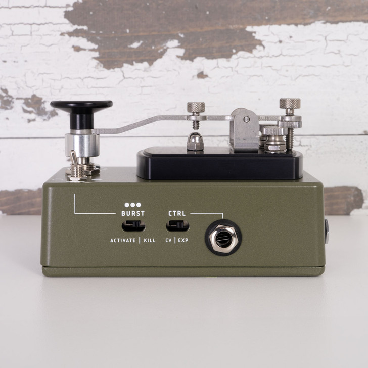 CopperSound Pedals Telegraph V2 AutoStutter and Killswitch - Army Green