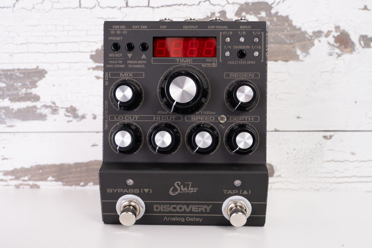 Suhr Discovery Analog Delay - Black Cerakote Edition