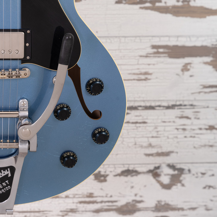 Collings I-35 LC - Aged Pelham Blue (full body), w/ ThroBak Pickups & Bigsby