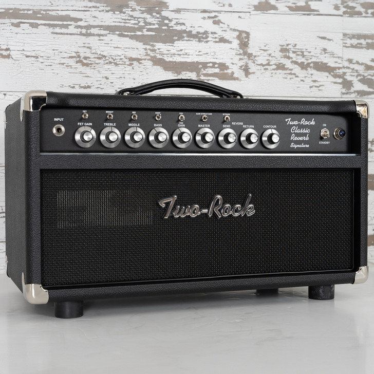 Two-Rock Classic Reverb Signature 100W Amp Head - Black Out