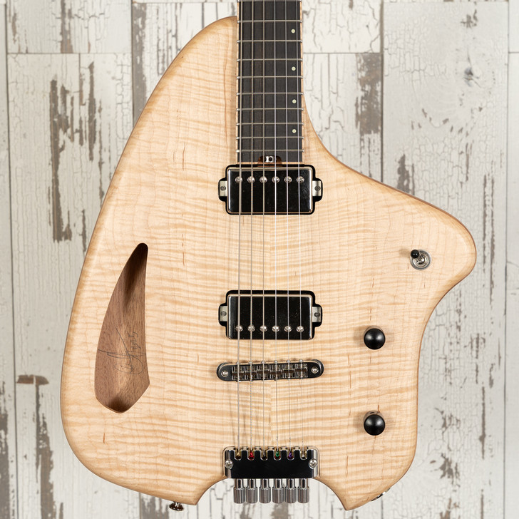 Forshage Orion Semi-Hollow - Flame Maple Top, Mahogany Back and Sides, Lollar Pickups