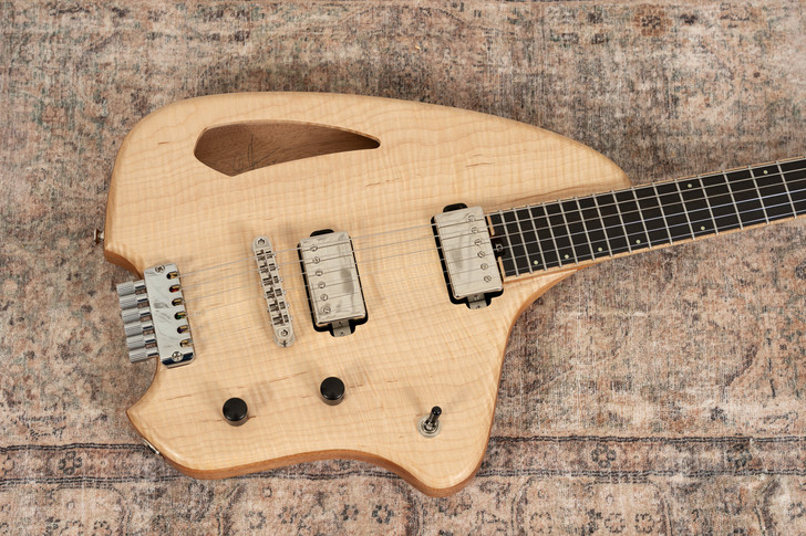 Forshage Orion Semi-Hollow - Flame Maple Top, Mahogany Back and Sides, Lollar Pickups