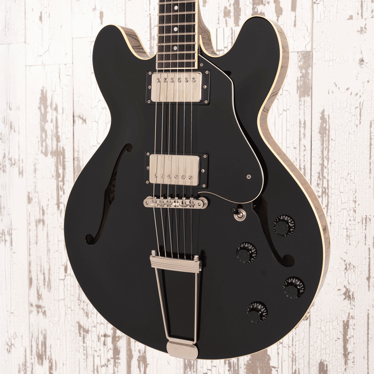 Collings I-30 LC - Jet Black Top w/ ThroBak SLE-101 + Pickups (Used)