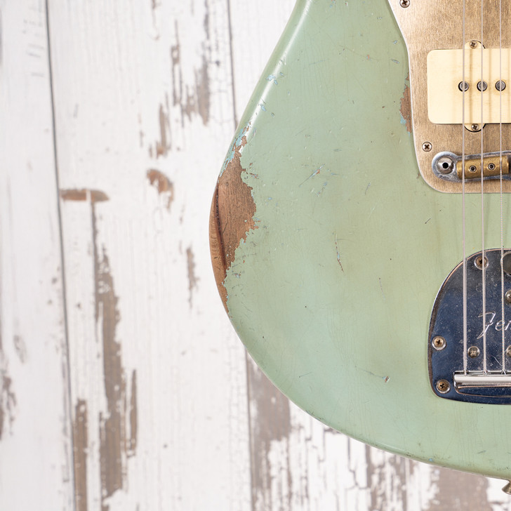 Fender Custom Shop Levi Perry Masterbuilt Jazzmaster w/Fuzz Circuit - Daphne Blue, Heavy Relic (Used)