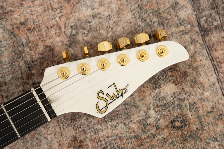 Suhr Custom Standard - HSH Configuration, White, Gold Hardware