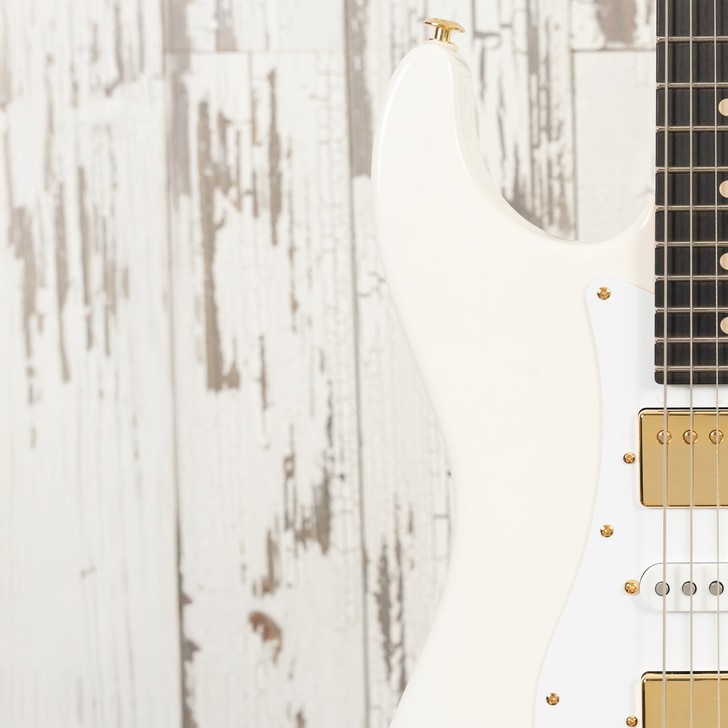 Suhr Custom Standard - HSH Configuration, White, Gold Hardware
