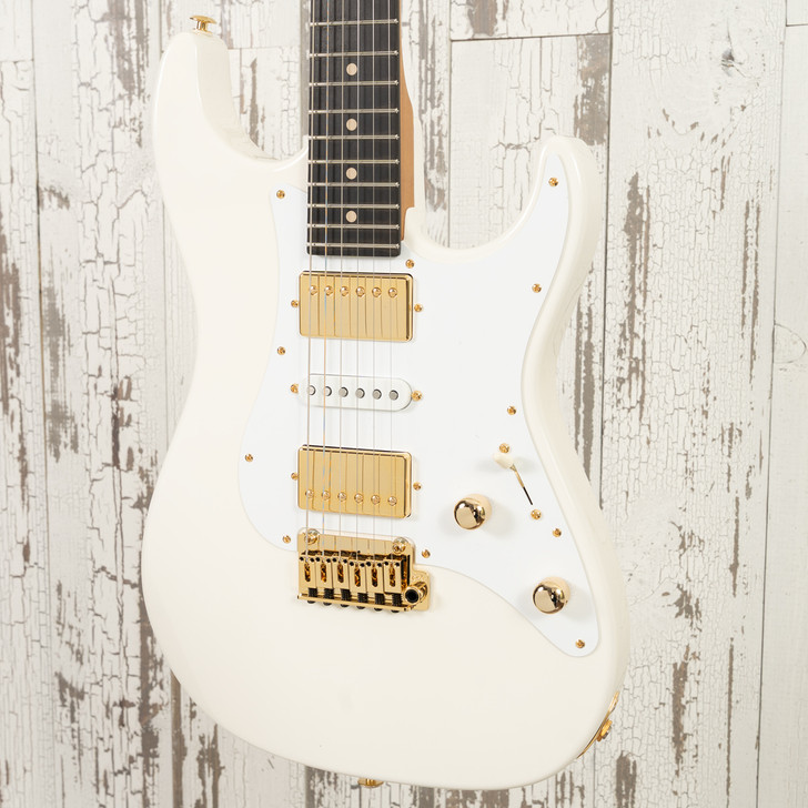 Suhr Custom Standard - HSH Configuration, White, Gold Hardware