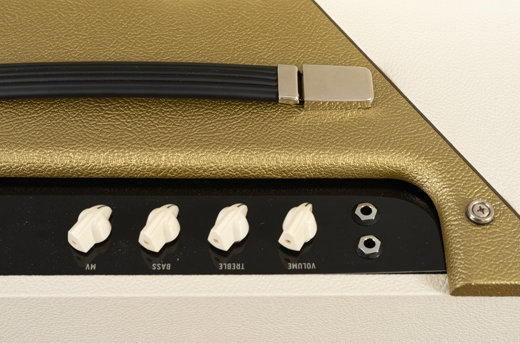 Divided by 13 CJ11 1x12" Combo - Ivory/Gold EC Collins Grille Cloth