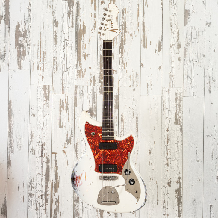 Novo Serus J - Olympic White Over '64 3 Tone Sunburst