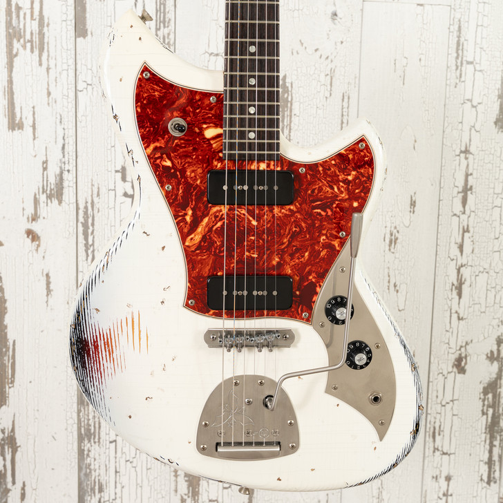 Novo Serus J - Olympic White Over '64 3 Tone Sunburst