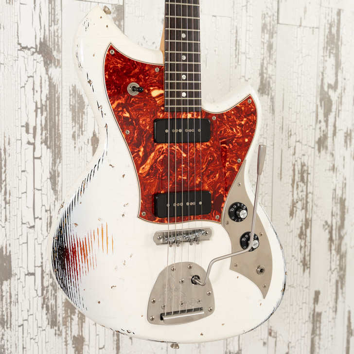 Novo Serus J - Olympic White Over '64 3 Tone Sunburst