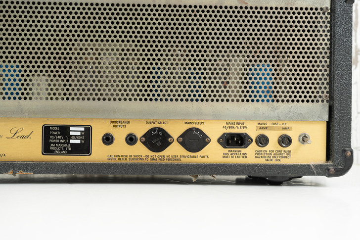 1981 Marshall JCM 800 2203 100 Watt Head (Used)