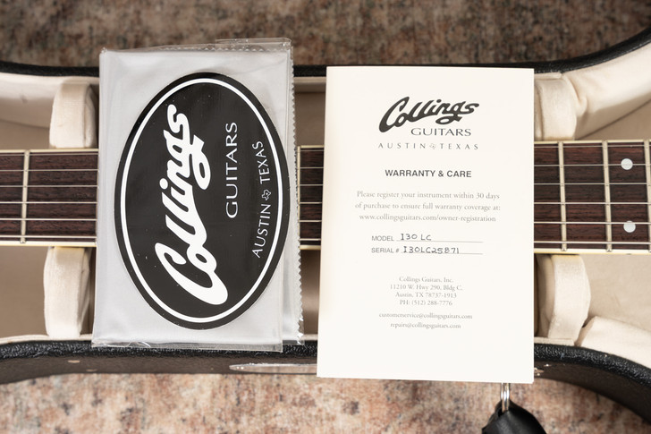 Collings I-30 LC - Tobacco Sunburst - Aged Finish