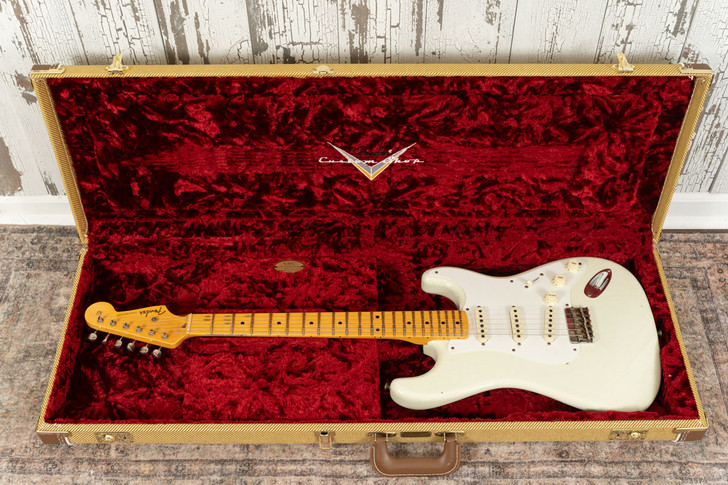 2020 Fender Custom Shop LTD '57 Journeyman Stratocaster Hard Tail - Indian Ivory (Used)