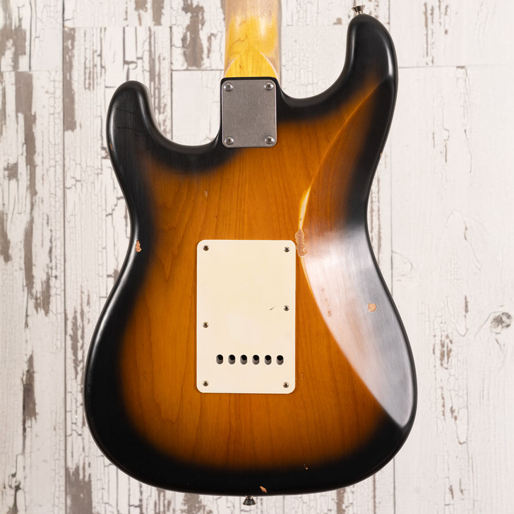 Nash S-63 - 2-Tone Sunburst, Ash Body, Nautilus Neck, Gold Anodized Pickguard