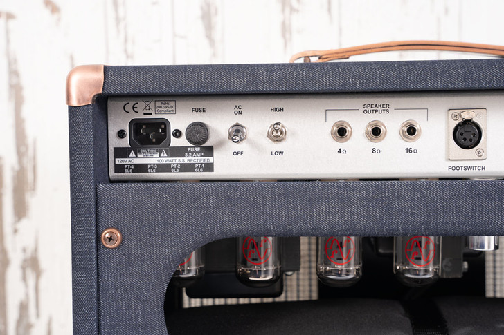 Two-Rock Classic Reverb Signature 100W Head - AGH Exclusive Kaihara Denim