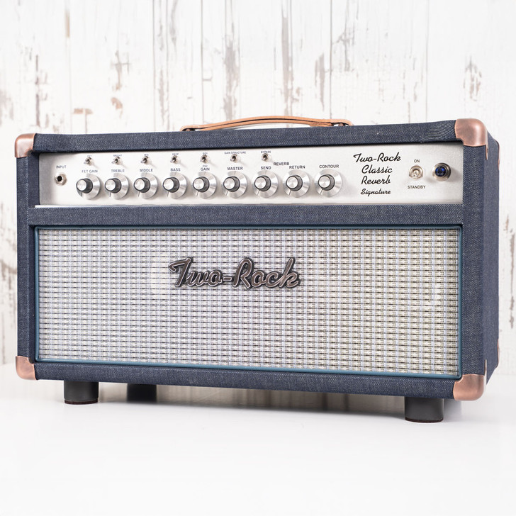 Two-Rock Classic Reverb Signature 100W Head - AGH Exclusive Kaihara Denim