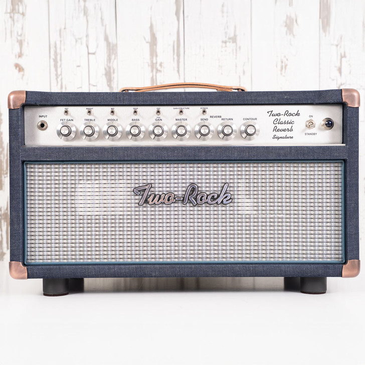 Two-Rock Classic Reverb Signature 100W Head - AGH Exclusive Kaihara Denim