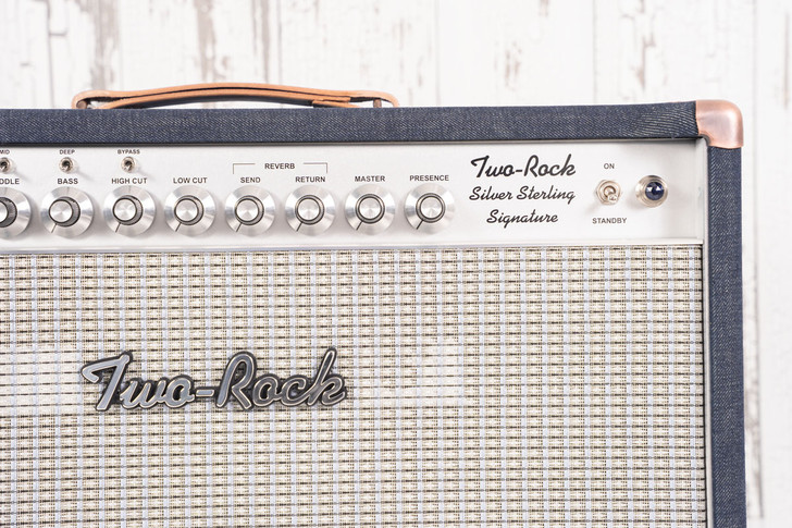 Two-Rock Silver Sterling Signature 150W Head - AGH Exclusive Kaihara Denim