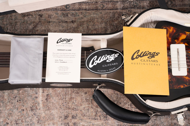 Collings 71 M - Aged Jet Black, Hand-Poured Pickguard