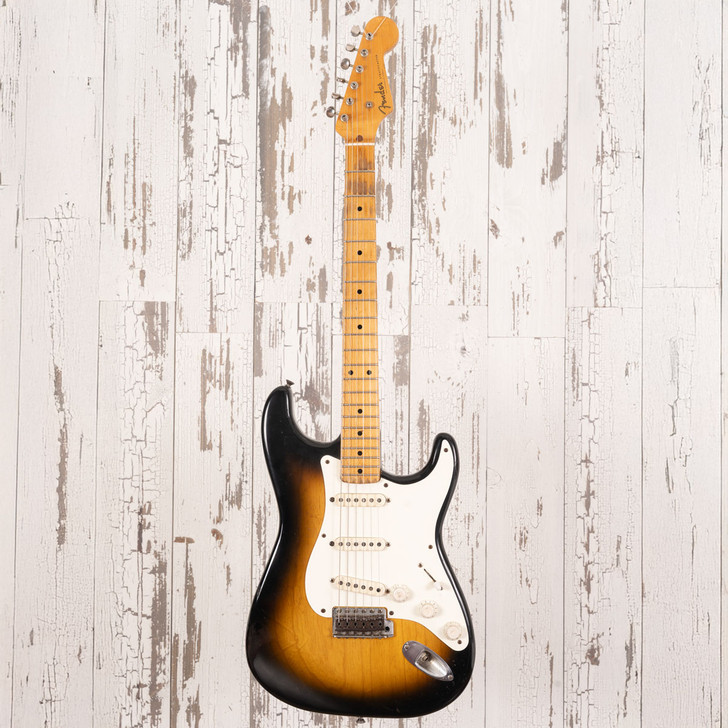 1955 Fender Stratocaster - 2-Tone Sunburst - Refinished (Vintage)