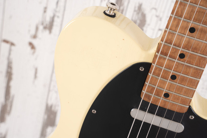 LSL T-Bone SS "Heirloom" - Blonde with 5A Flame Maple Neck and Contoured Body