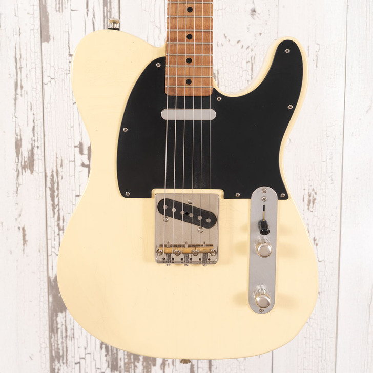 LSL T-Bone SS "Heirloom" - Blonde with 5A Flame Maple Neck and Contoured Body