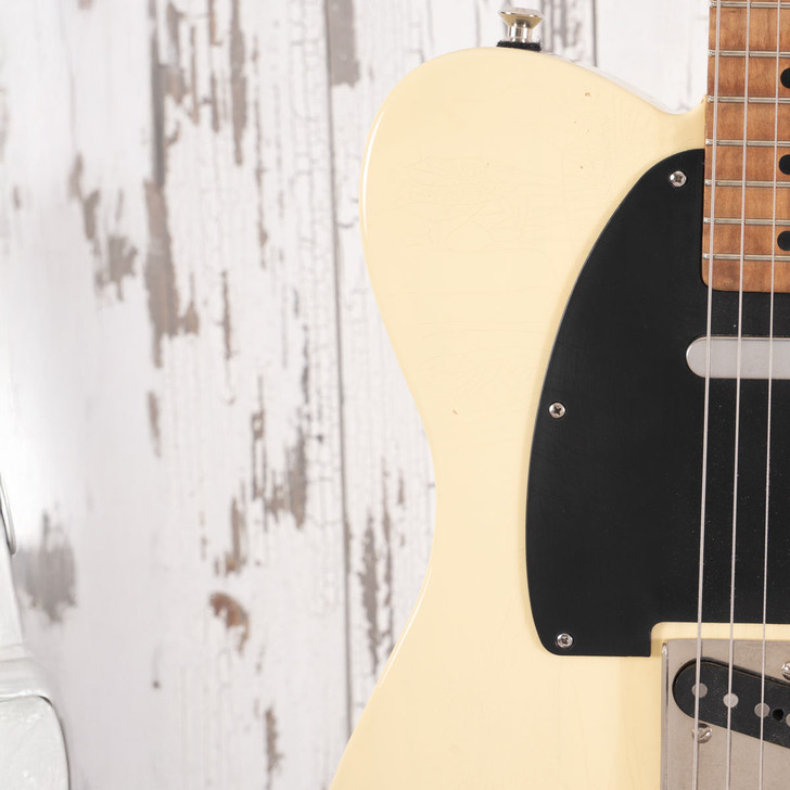 LSL T-Bone SS "Heirloom" - Blonde with 5A Flame Maple Neck and Contoured Body