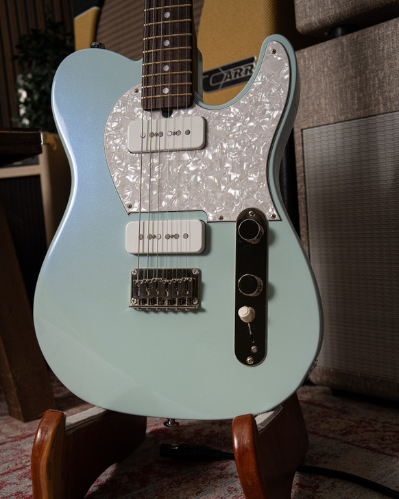 CP Thornton Classic II - Sonic Blue w/ Blue Sapphire Pearl and Ron Ellis Pickups