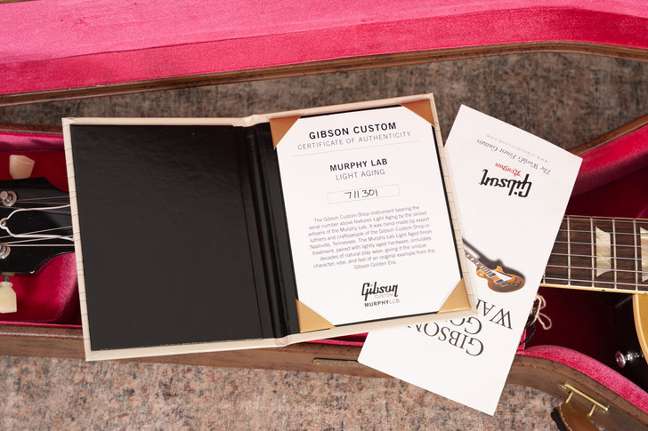 Gibson Murphy Lab '57 Historic R7 Les Paul Gold Top / Dark Back - Light  Aging (Used)