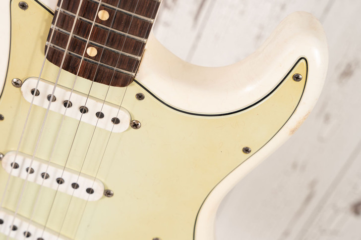 1964 Fender Stratocaster - Olympic White  Refinish (Used)
