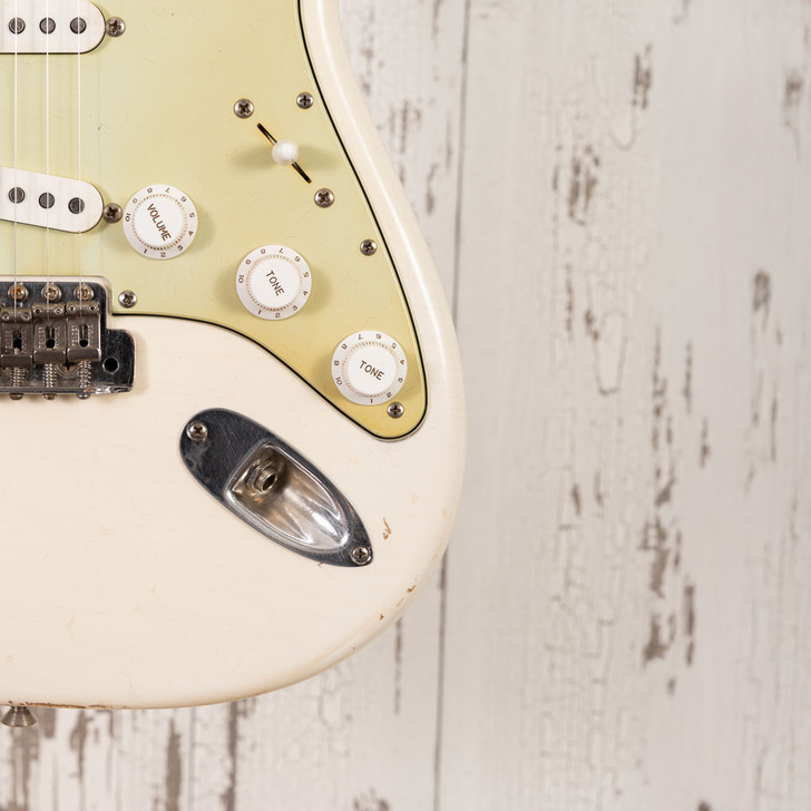 1964 Fender Stratocaster - Olympic White  Refinish (Used)