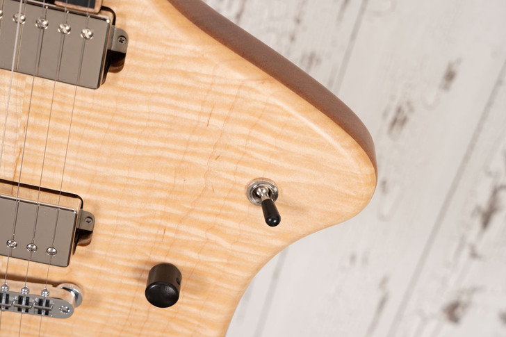 Forshage Orion Semi-Hollow - Flame Maple Top and Back, Lollar Pickups