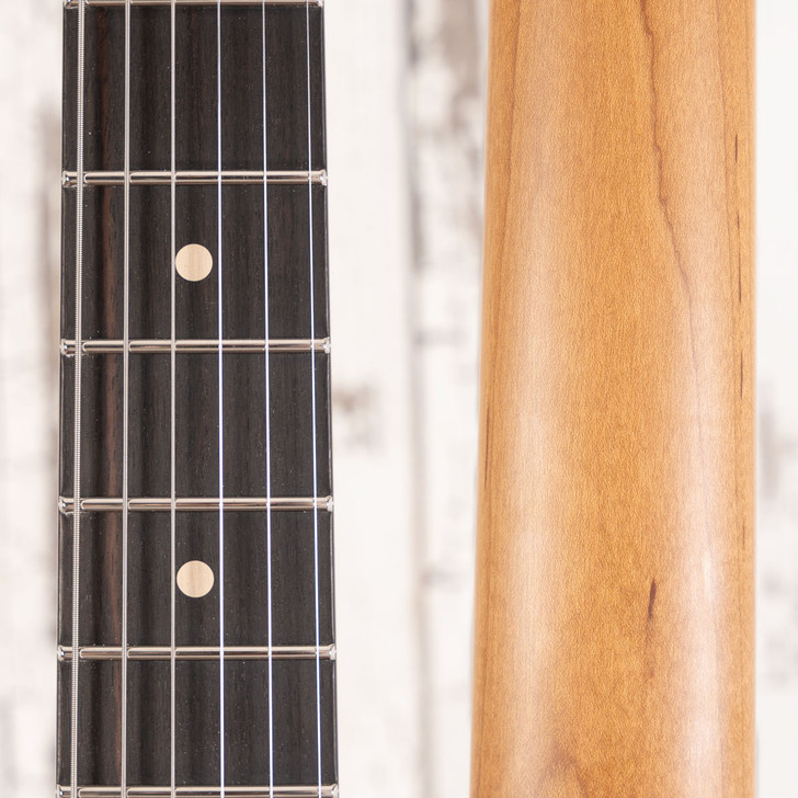 Suhr Custom Modern - Magenta Pink Stain Top, Natural Back