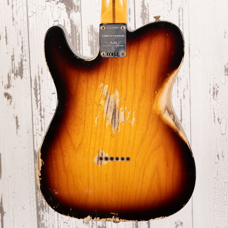Fender Custom Shop LTD '58 Telecaster - Heavy Relic Faded Aged Chocolate 3-Tone Sunburst (Used)