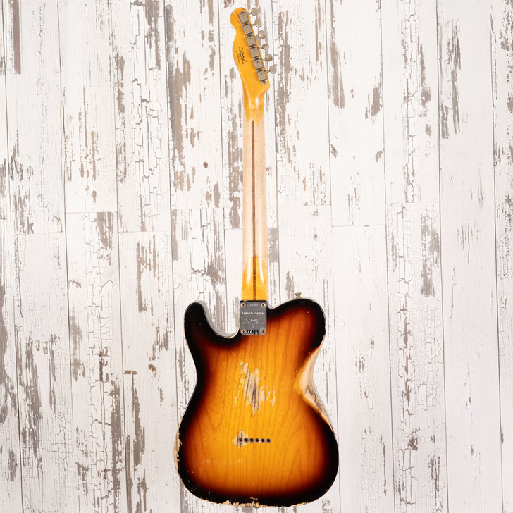 Fender Custom Shop LTD '58 Telecaster - Heavy Relic Faded Aged Chocolate 3-Tone Sunburst (Used)