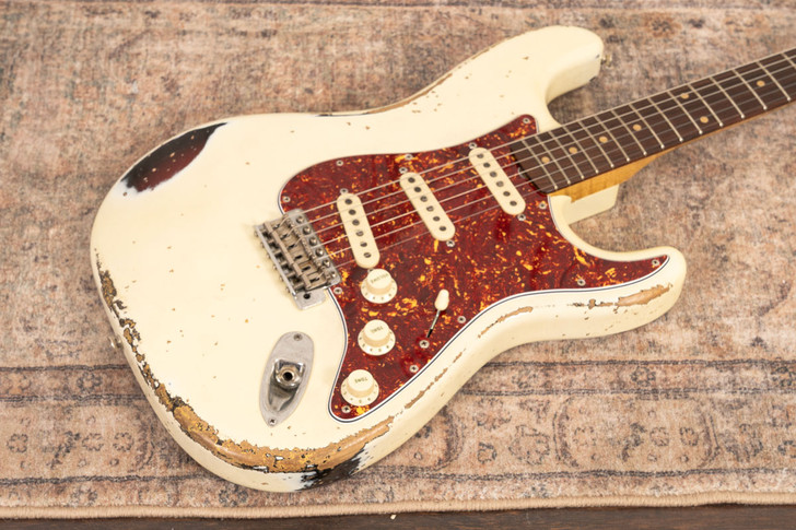 SVL '61 Reserve - Olympic White Over Sunburst, Heavy Relic (Used)