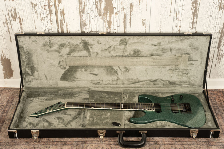 ESP E-II M-II 7B 7-String Baritone - Granite Sparkle (Used)