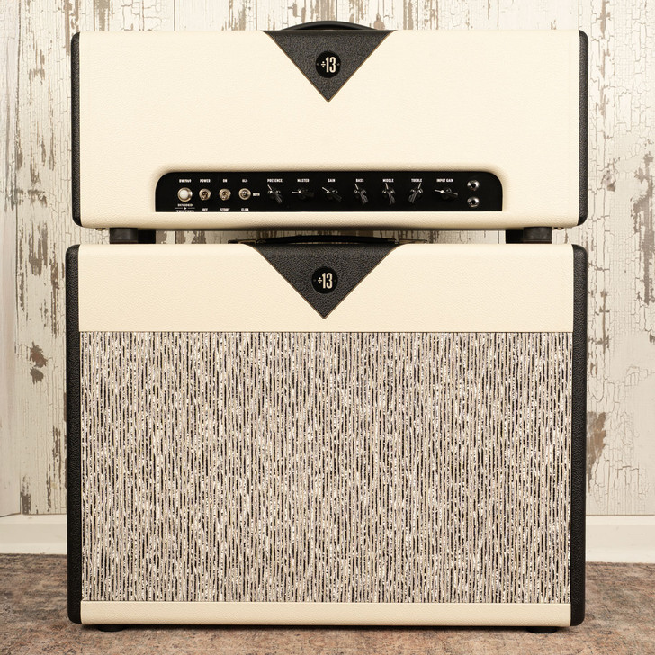 Divided by 13 BW1969 Butch Walker Head and Matching 2x12 Cab - White/Black With Pinstripe Grille