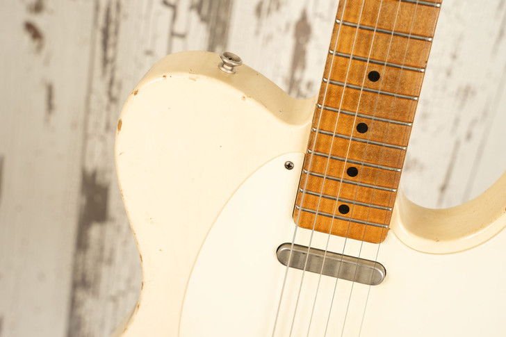 Danocaster Singlecut - Blonde, Arcane Pickups, White Guard (Used)