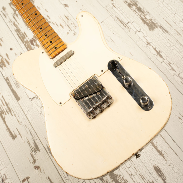 Danocaster Singlecut - Blonde, Arcane Pickups, White Guard (Used)