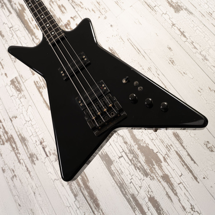 Carvin V440 Bass - Black w/ Kahler Tremolo - c. 1986 (Used)