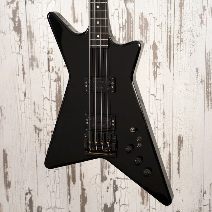 Carvin V440 Bass - Black w/ Kahler Tremolo - c. 1986 (Used)