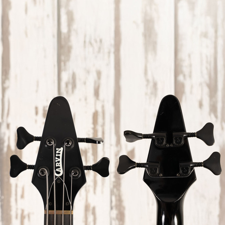 Carvin V440 Bass - Black w/ Kahler Tremolo - c. 1986 (Used)