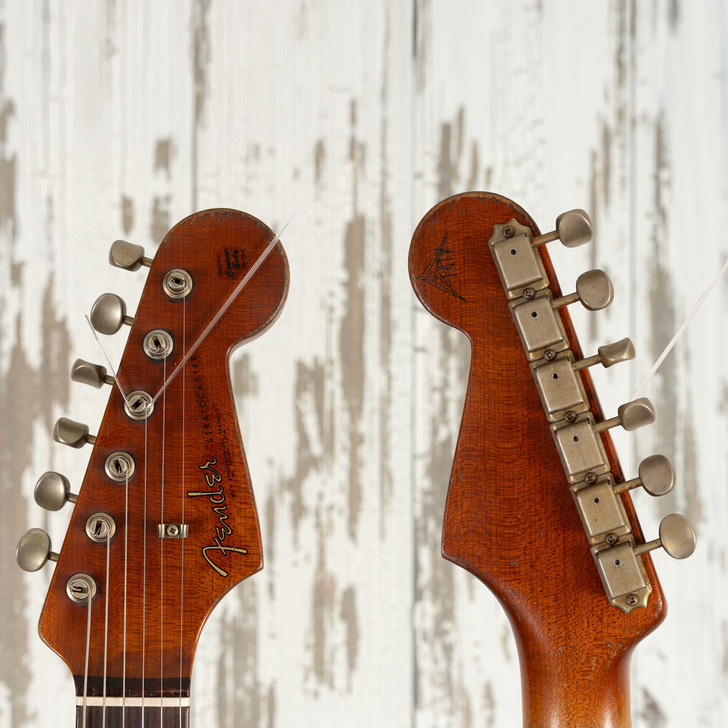 Fender Andy Hicks Masterbuilt 1962 Roasted Stratocaster Ultimate Relic - Shell PInk
