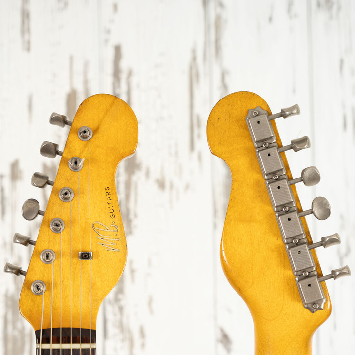 MB Guitars Double Cut - Nicotine Blonde (Used)