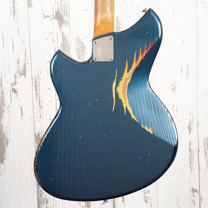 Novo Serus J - Lake Como Blue Over '64 3-Tone Sunburst w/ Lollartrons