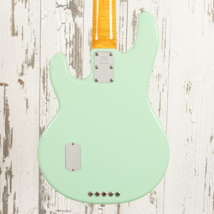 2010 Ernie Ball Music Man Classic Sting Ray 5 Bass - Mint Green (Used)