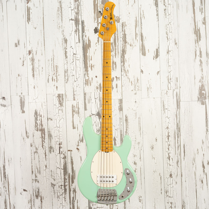2010 Ernie Ball Music Man Classic Sting Ray 5 Bass - Mint Green (Used)